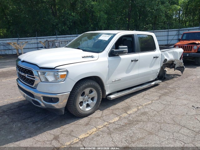 2024 Ram 1500 Big Horn  4x4 5'7 Box მანქანა იყიდება აუქციონზე, vin: 1C6SRFFT1RN184746, აუქციონის ნომერი: 45394795