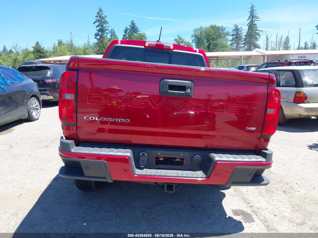 45394805 :رقم المزاد ، 1GCGTDEN1M1187220 vin ، 2021 Chevrolet Colorado 4wd  Short Box Z71 مزاد بيع
