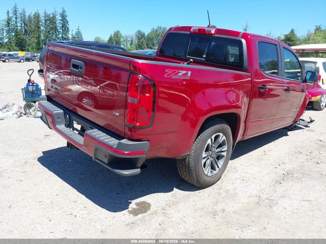 45394805 :رقم المزاد ، 1GCGTDEN1M1187220 vin ، 2021 Chevrolet Colorado 4wd  Short Box Z71 مزاد بيع