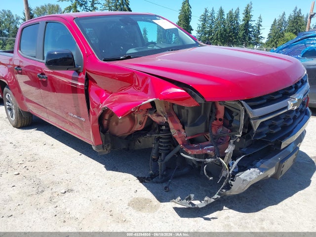 45394805 :رقم المزاد ، 1GCGTDEN1M1187220 vin ، 2021 Chevrolet Colorado 4wd  Short Box Z71 مزاد بيع
