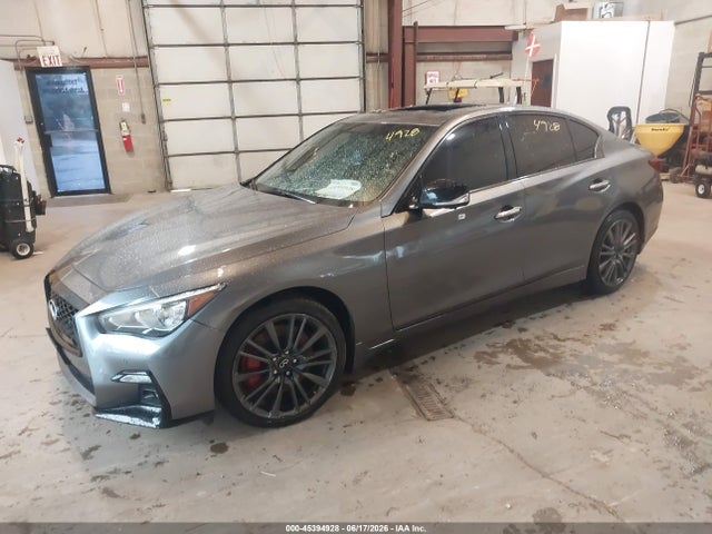 JN1FV7DR1MM880091 Infiniti Q50 Red Sport 400 Awd