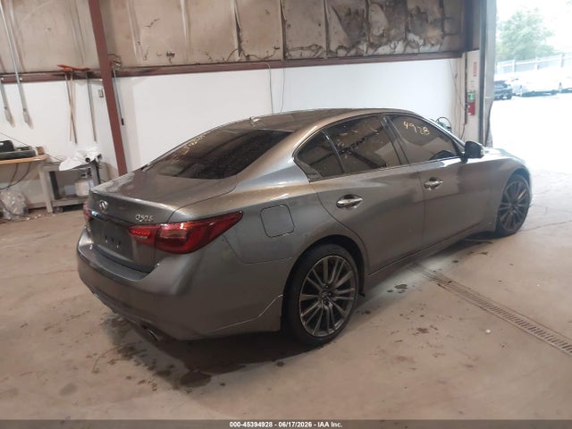 JN1FV7DR1MM880091 Infiniti Q50 Red Sport 400 Awd