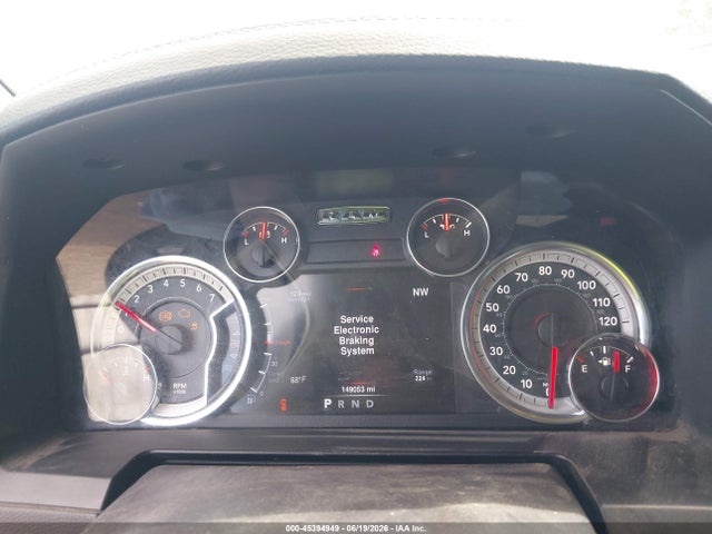 Продаж на аукціоні авто 2013 Ram 1500 Sport, vin: 1C6RR7MT3DS581733, номер лоту: 45394949