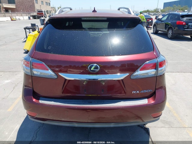 Aukcja sprzedaży 2013 Lexus Rx 450h, vin: JTJBC1BA2D2441843, numer aukcji: 45395066