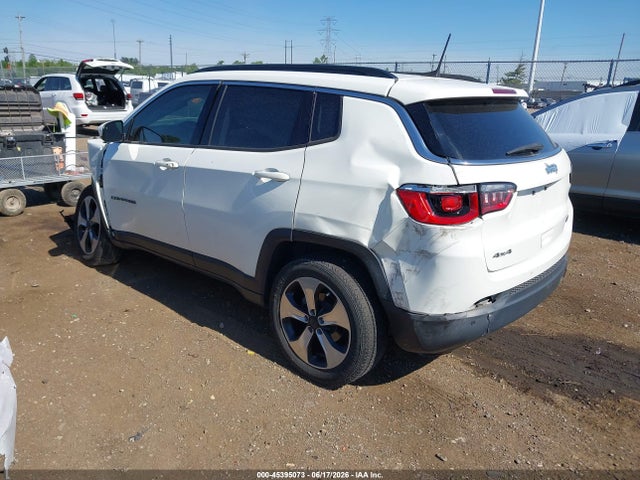 Продажа на аукционе авто 2018 Jeep Compass Latitude 4x4, vin: 3C4NJDBB7JT104286, номер лота: 45395073