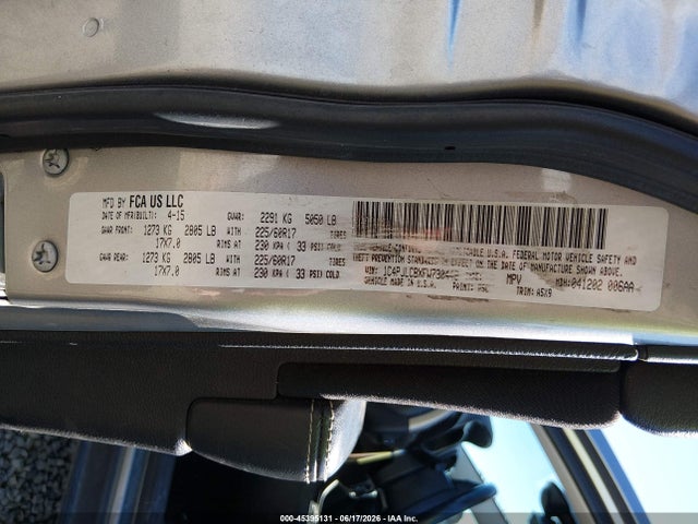 Jeep Cherokee Latitude 2015 1C4PJLCBXFW730448 Image 9