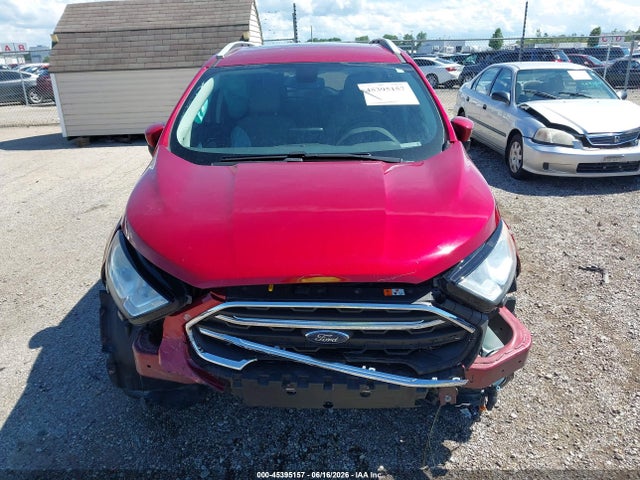 45395157 :رقم المزاد ، MAJ6P1WL3JC216704 vin ، 2018 Ford Ecosport Titanium مزاد بيع
