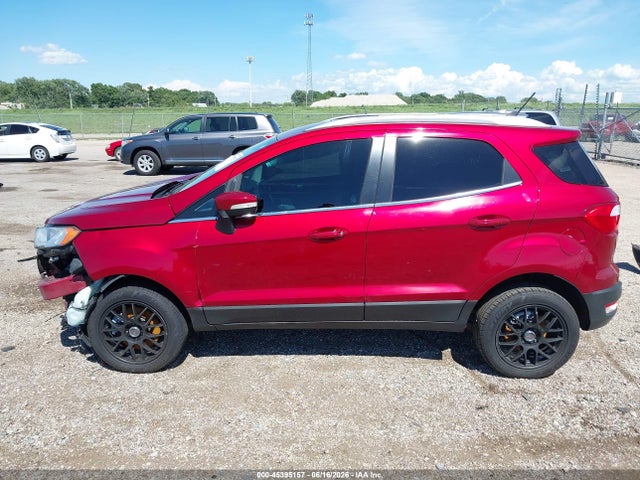45395157 :رقم المزاد ، MAJ6P1WL3JC216704 vin ، 2018 Ford Ecosport Titanium مزاد بيع