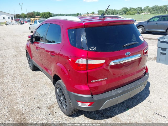 45395157 :رقم المزاد ، MAJ6P1WL3JC216704 vin ، 2018 Ford Ecosport Titanium مزاد بيع