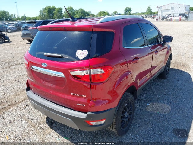 45395157 :رقم المزاد ، MAJ6P1WL3JC216704 vin ، 2018 Ford Ecosport Titanium مزاد بيع
