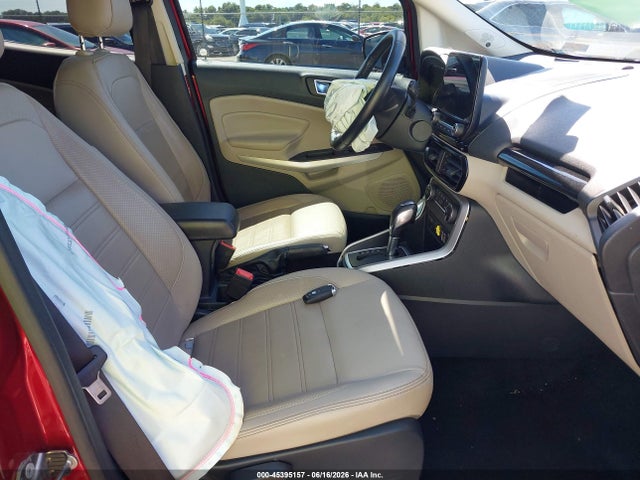 45395157 :رقم المزاد ، MAJ6P1WL3JC216704 vin ، 2018 Ford Ecosport Titanium مزاد بيع