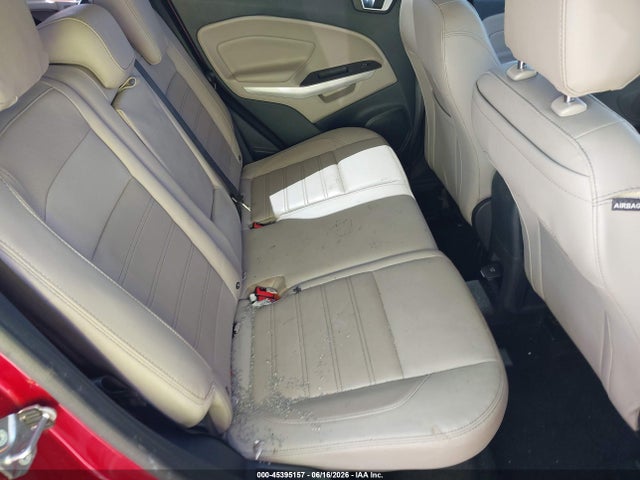 45395157 :رقم المزاد ، MAJ6P1WL3JC216704 vin ، 2018 Ford Ecosport Titanium مزاد بيع
