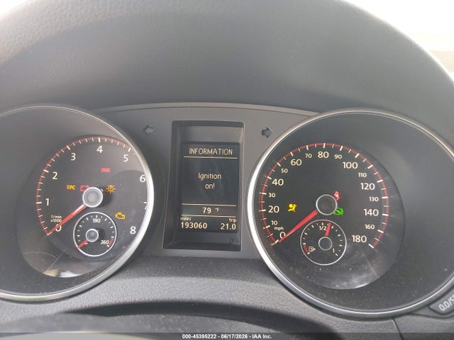 2012 Volkswagen Gti 4-door Autobahn მანქანა იყიდება აუქციონზე, vin: WVWHD7AJ6CW210563, აუქციონის ნომერი: 45395222