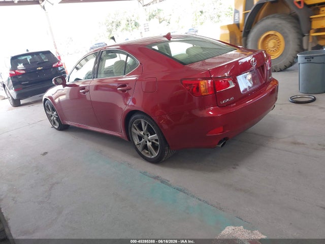 45395388 :رقم المزاد ، JTHBF5C29A5112574 vin ، 2010 Lexus Is 250 مزاد بيع