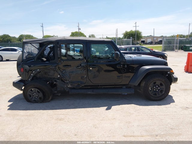 2022 Jeep Wrangler Unlimited Sport 4x4 მანქანა იყიდება აუქციონზე, vin: 1C4HJXDN0NW235243, აუქციონის ნომერი: 45395411