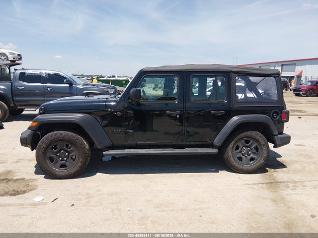 2022 Jeep Wrangler Unlimited Sport 4x4 მანქანა იყიდება აუქციონზე, vin: 1C4HJXDN0NW235243, აუქციონის ნომერი: 45395411