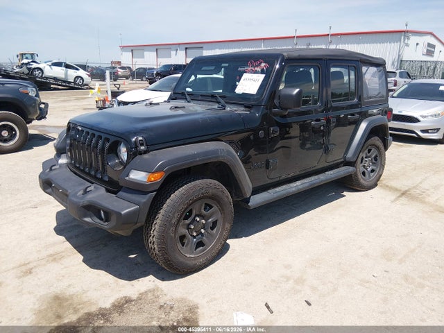 2022 Jeep Wrangler Unlimited Sport 4x4 მანქანა იყიდება აუქციონზე, vin: 1C4HJXDN0NW235243, აუქციონის ნომერი: 45395411