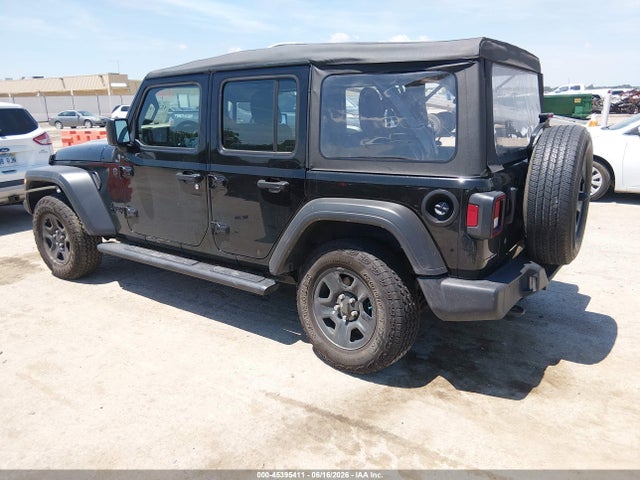 2022 Jeep Wrangler Unlimited Sport 4x4 მანქანა იყიდება აუქციონზე, vin: 1C4HJXDN0NW235243, აუქციონის ნომერი: 45395411