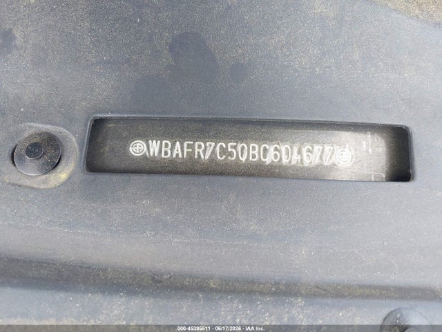 Aukcja sprzedaży 2011 Bmw 535i, vin: WBAFR7C50BC604677, numer aukcji: 45395511