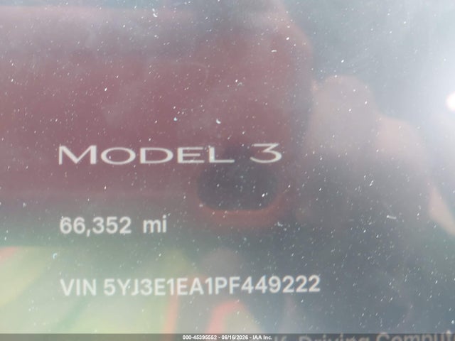 Tesla Model 3 Rear-wheel Drive 2023 5YJ3E1EA1PF449222 Image 7