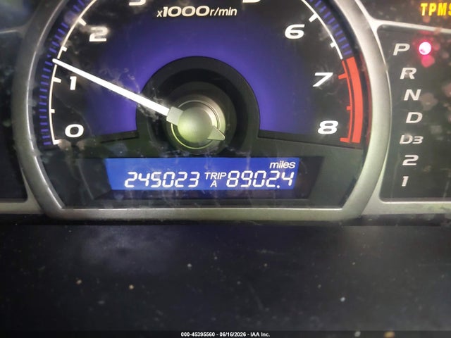 2009 Honda Civic Lx მანქანა იყიდება აუქციონზე, vin: 2HGFA165X9H547691, აუქციონის ნომერი: 45395560
