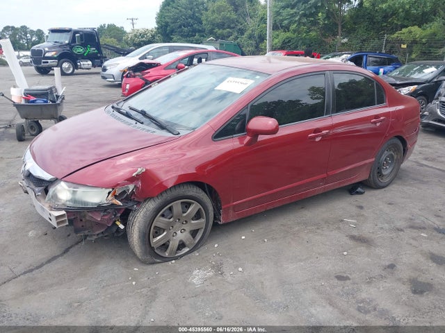 2009 Honda Civic Lx მანქანა იყიდება აუქციონზე, vin: 2HGFA165X9H547691, აუქციონის ნომერი: 45395560