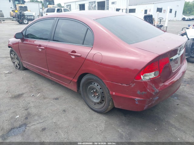 2009 Honda Civic Lx მანქანა იყიდება აუქციონზე, vin: 2HGFA165X9H547691, აუქციონის ნომერი: 45395560
