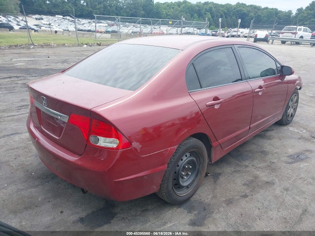 2009 Honda Civic Lx მანქანა იყიდება აუქციონზე, vin: 2HGFA165X9H547691, აუქციონის ნომერი: 45395560