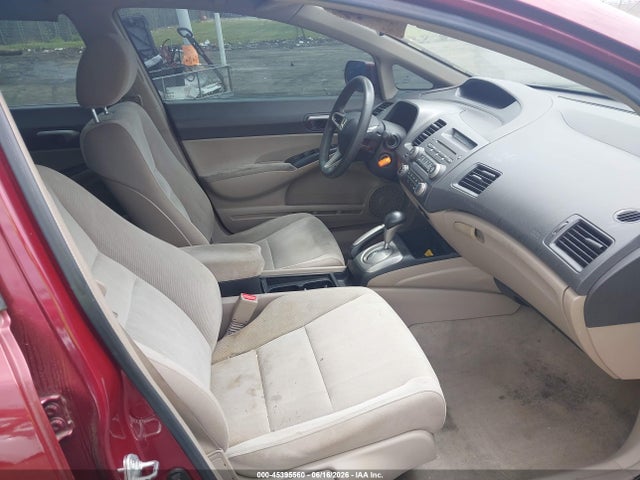 2009 Honda Civic Lx მანქანა იყიდება აუქციონზე, vin: 2HGFA165X9H547691, აუქციონის ნომერი: 45395560