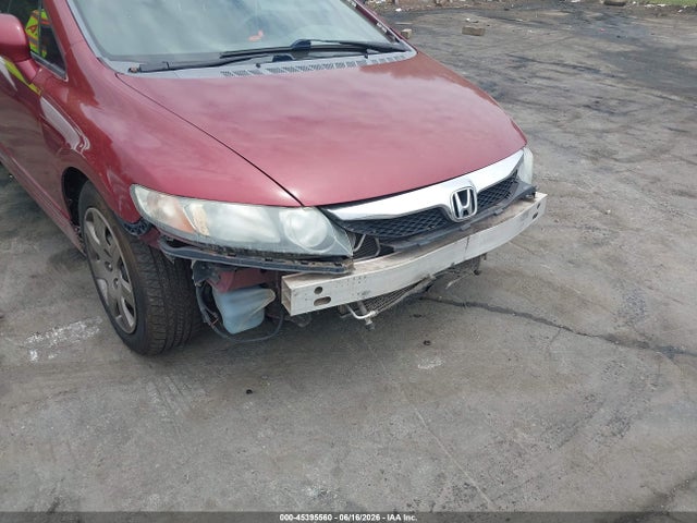 2009 Honda Civic Lx მანქანა იყიდება აუქციონზე, vin: 2HGFA165X9H547691, აუქციონის ნომერი: 45395560