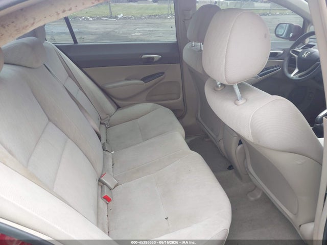 2009 Honda Civic Lx მანქანა იყიდება აუქციონზე, vin: 2HGFA165X9H547691, აუქციონის ნომერი: 45395560