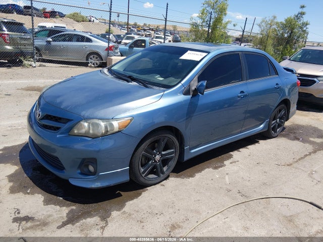 2013 Toyota Corolla S მანქანა იყიდება აუქციონზე, vin: 5YFBU4EE1DP107479, აუქციონის ნომერი: 45395636