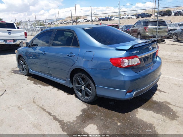 2013 Toyota Corolla S მანქანა იყიდება აუქციონზე, vin: 5YFBU4EE1DP107479, აუქციონის ნომერი: 45395636