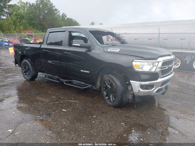 45395641 :رقم المزاد ، 1C6RREMT8NN464105 vin ، 2022 Ram 1500 Lone Star  4x2 6'4 Box مزاد بيع