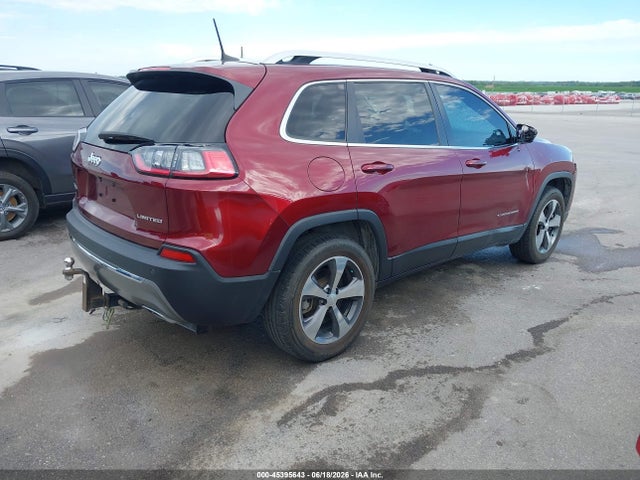 45395643 :رقم المزاد ، 1C4PJMDX9KD457038 vin ، 2019 Jeep Cherokee Limited 4x4 مزاد بيع