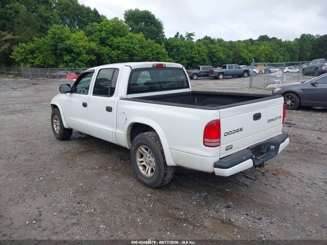 2004 Dodge Dakota Sport/sxt მანქანა იყიდება აუქციონზე, vin: 1D7HL38N94S654118, აუქციონის ნომერი: 45395679
