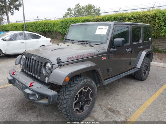 1C4BJWFG9GL227029 Jeep Wrangler Unlimited Rubicon Hard Rock