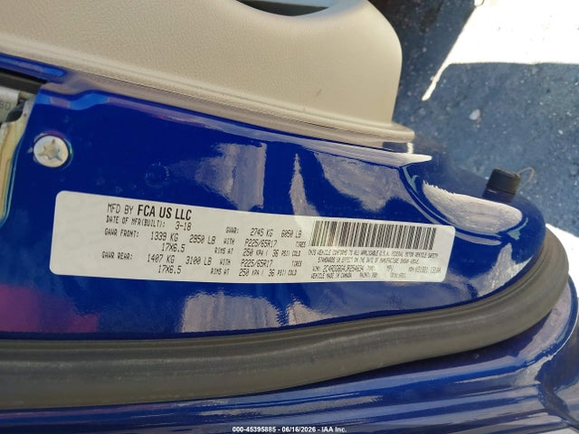 Dodge Grand Caravan Se 2018 2C4RDGBG4JR254834 Image 9