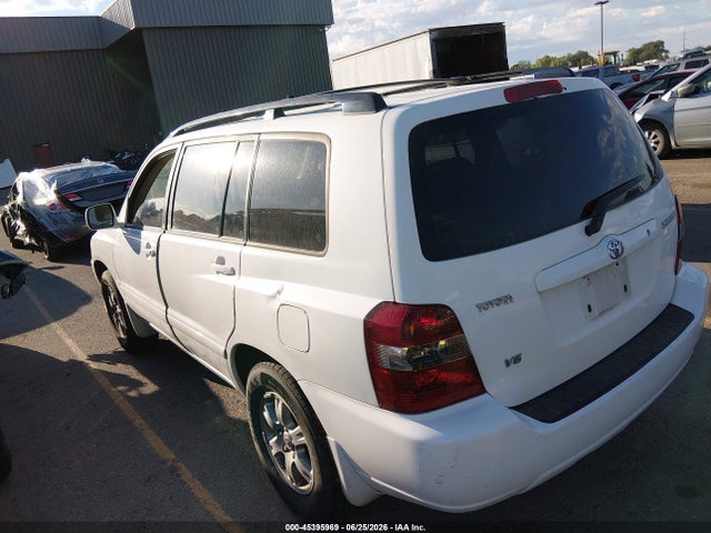 45395969 :رقم المزاد ، JTEDP21A550046992 vin ، 2005 Toyota Highlander V6 مزاد بيع