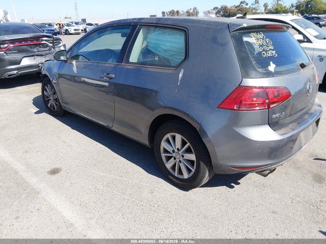 3VW817AU8FM032630 Volkswagen Golf Tsi S 2-door