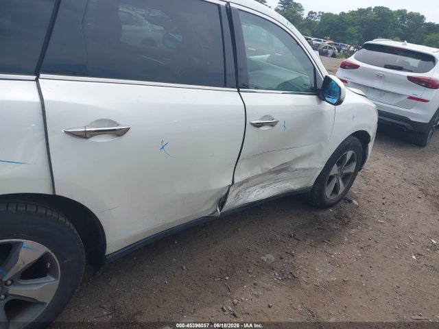 2015 Acura Mdx მანქანა იყიდება აუქციონზე, vin: 5FRYD4H2XFB032645, აუქციონის ნომერი: 45396057