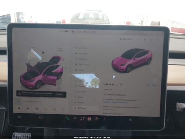 Продажа на аукционе авто 2023 Tesla Model Y Awd/long Range Dual Motor All-wheel Drive, vin: 7SAYGDEE3PA096955, номер лота: 45396077