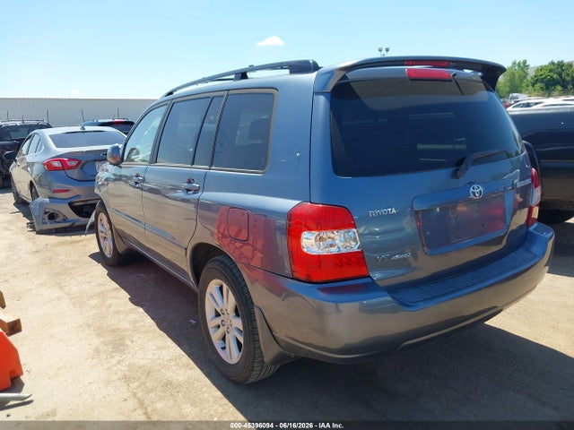 45396094 :رقم المزاد ، JTEDW21A660004593 vin ، 2006 Toyota Highlander Hybrid Limited V6 مزاد بيع