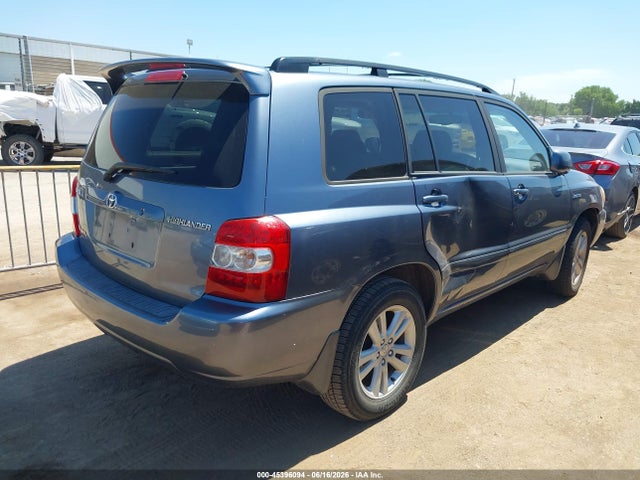 45396094 :رقم المزاد ، JTEDW21A660004593 vin ، 2006 Toyota Highlander Hybrid Limited V6 مزاد بيع