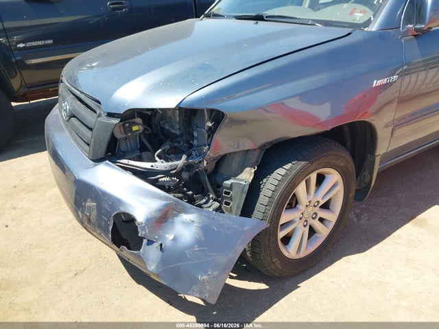 45396094 :رقم المزاد ، JTEDW21A660004593 vin ، 2006 Toyota Highlander Hybrid Limited V6 مزاد بيع