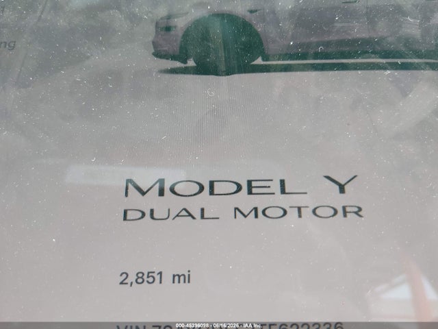 45396098 :رقم المزاد ، 7SAYGDEE3TF622336 vin ، 2026 Tesla Model Y مزاد بيع