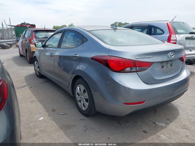 Aukcja sprzedaży 2016 Hyundai Elantra Se, vin: 5NPDH4AE4GH780920, numer aukcji: 45396115