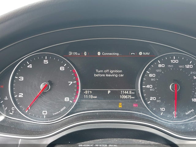2014 Audi A6 3.0t Premium Plus მანქანა იყიდება აუქციონზე, vin: WAUFGAFC9EN065269, აუქციონის ნომერი: 45396147