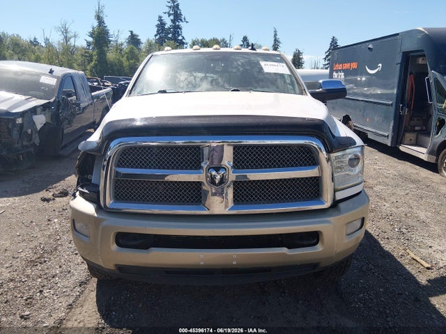2013 Ram 3500 Laramie Longhorn მანქანა იყიდება აუქციონზე, vin: 3C63RRNL7DG597666, აუქციონის ნომერი: 45396174