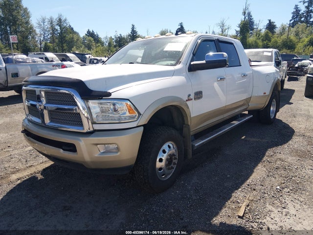 2013 Ram 3500 Laramie Longhorn მანქანა იყიდება აუქციონზე, vin: 3C63RRNL7DG597666, აუქციონის ნომერი: 45396174